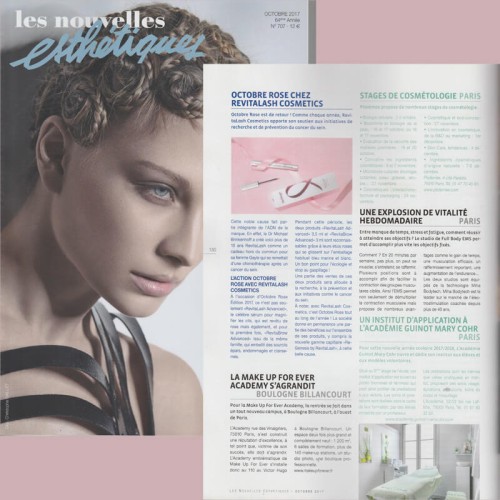 Les Nouvelles Esthétiques - Revitalash et Revitabrow de Revitalash®Cosmetics 