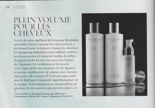 L'officiel - Hors-série - Chirurgie Esthétique - décembre 2018 - Gamme capillair