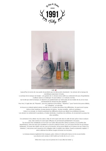 Le Blog de Justine - Juin 2020 - V10 Plus