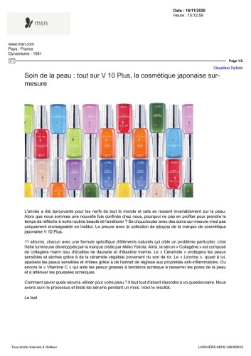 MSN.com - Novembre 2020 - V10 Plus