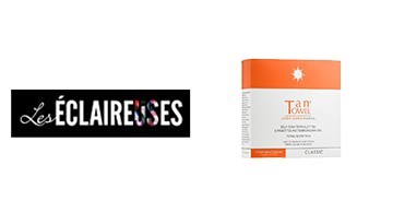 Lingettes auto-bronzantes TanTowel paru dans Les Eclaireuses - Avril 2022 