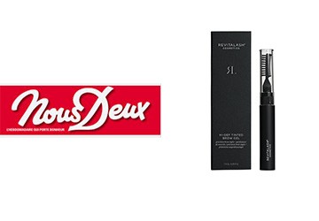 Hi-Def Brow Gel de RevitaLash® Cosmetics paru dans Nous Deux - Novembre 2023 