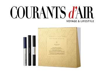 Le Coffret Most Coveted pour les sourcils de RevitaLash® Cosmetics paru dans Cou