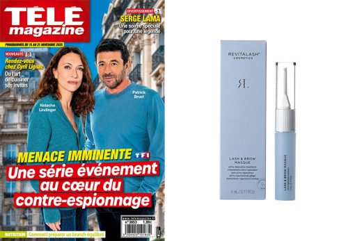 Lash & Brow Masque paru dans Télé Magazine - Novembre 2025