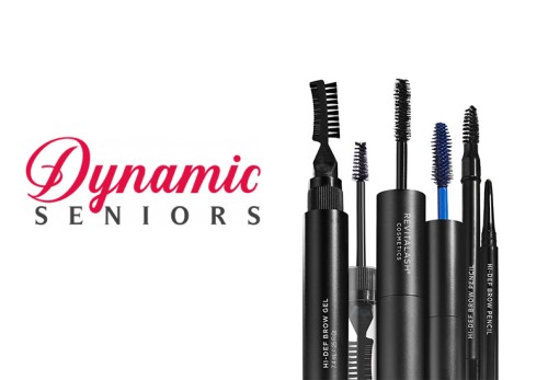 Des produits de maquillage signés RevitaLash® paru dans Dynamic Seniors - Juille