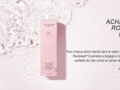 RevitaLash® Cosmetics maintient son engagement pour Octobre Rose